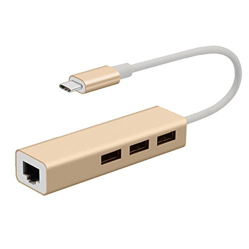 Gold 3 USB Hub Splitter Adapter Support for Windows XP/for Windows 7/8 Type C to RJ45 Gigabit Adapter Gold 3 USB Hub Splitter Adapter Support for Windows XP/for Windows 7/8 Type C to RJ45 Gigabit Adapter